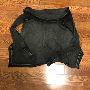 Size x small off the shoulder grey sweater